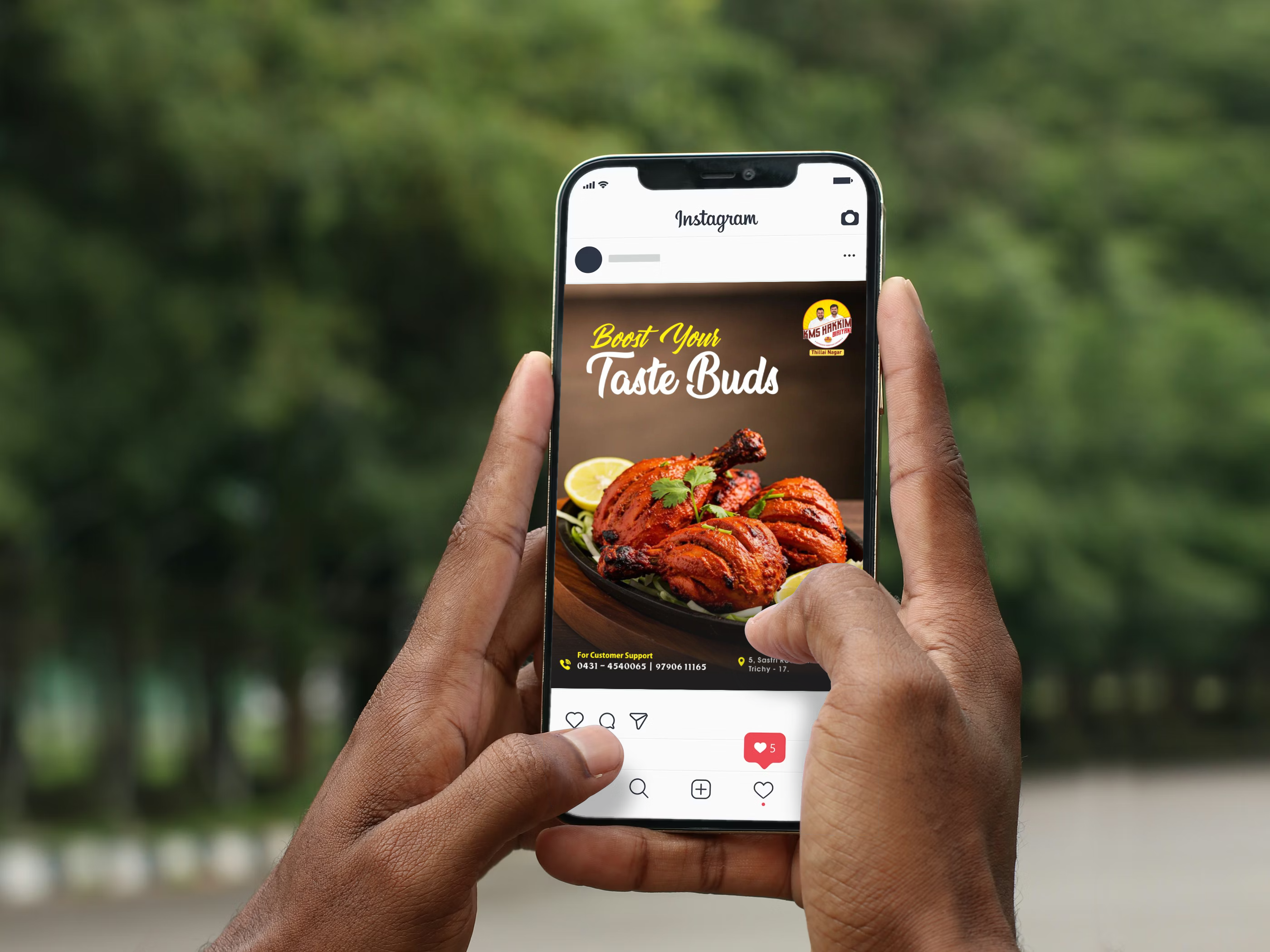 Instagram Smartphone